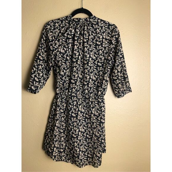 5/58 Geometry Shirt Dress Size S - Picture 5 of 12